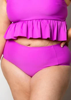 Kortni Jeane Brilliant Violet | Mid-Rise Bottoms Brilliant_Violet Online