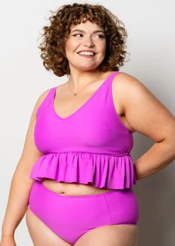 Kortni Jeane Brilliant Violet | Mid-Rise Bottoms Brilliant_Violet Online