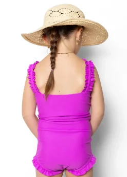 Kortni Jeane Brilliant Violet | Mini All Ruffled Up Bottoms Brilliant_Violet Outlet