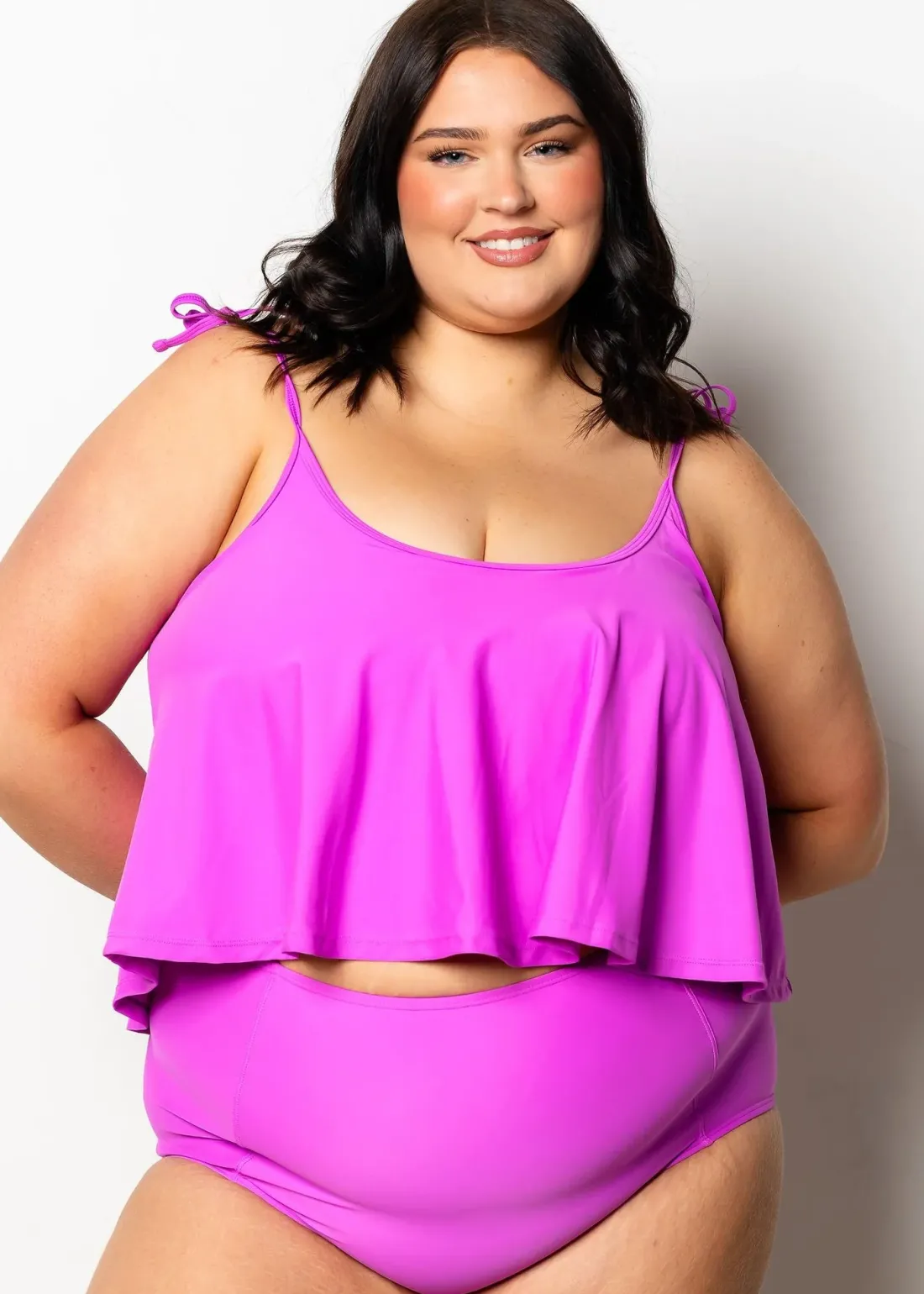 Kortni Jeane Brilliant Violet | Swing Top Brilliant_Violet Fashion