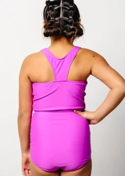 Kortni Jeane Brilliant Violet | Youth Bow Bottoms Brilliant_Violet Hot
