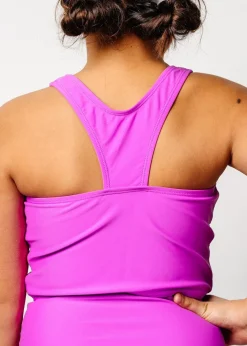 Kortni Jeane Brilliant Violet | Youth Racer Back Top Brilliant_Violet Discount