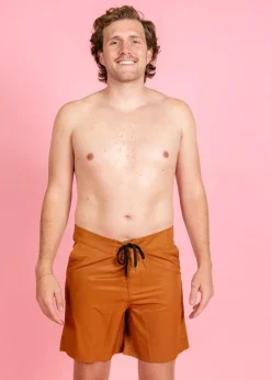 Kortni Jeane | Mens Swim Trunks Caramel Outlet