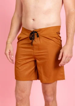 Kortni Jeane | Mens Swim Trunks Caramel Outlet