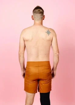 Kortni Jeane | Mens Swim Trunks Caramel Outlet