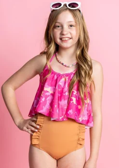 Kortni Jeane | Youth Down in Front Ruffle Bottoms Clay Outlet