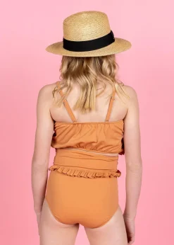 Kortni Jeane | Youth Mid-Ruffle Bottoms Clay Fashion
