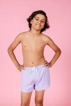 Kortni Jeane Cotton Purple | Youth Retro Shorties CottonPurple New