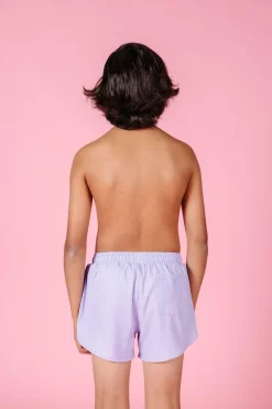Kortni Jeane Cotton Purple | Youth Retro Shorties CottonPurple New