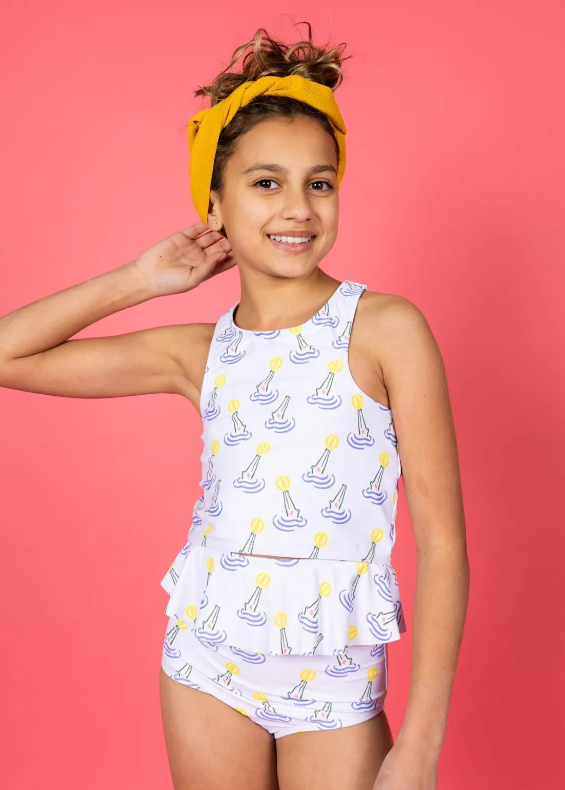 Kortni Jeane | Youth Peplum Bottoms Croc Fashion