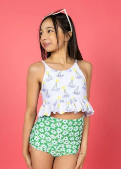 Kortni Jeane | Youth Peplum Top Croc Best