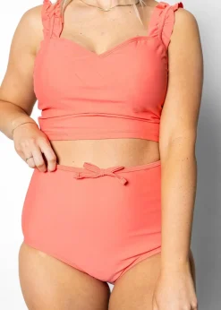 Kortni Jeane Deep Coral | Bow Bottoms DeepCoral Discount