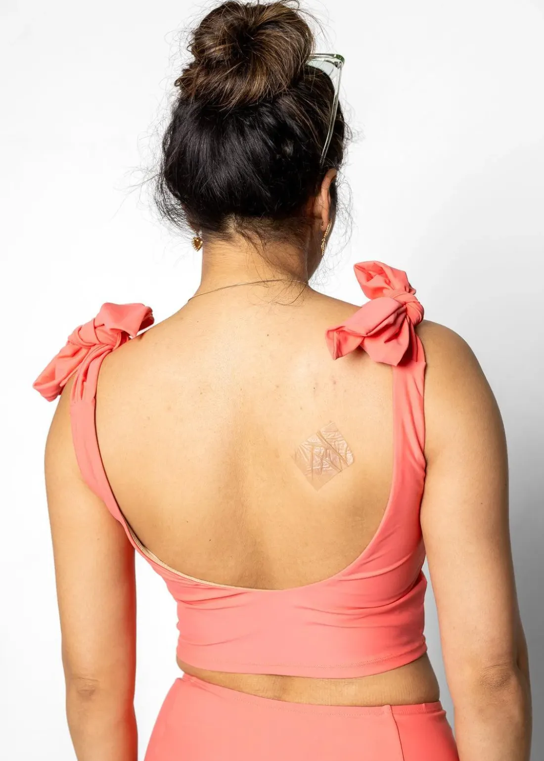 Kortni Jeane Deep Coral | Knot Top DeepCoral Clearance