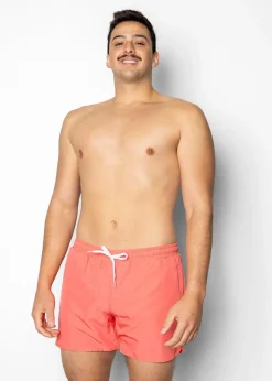 Kortni Jeane Deep Coral | Mens Retro Shorties DeepCoral Fashion