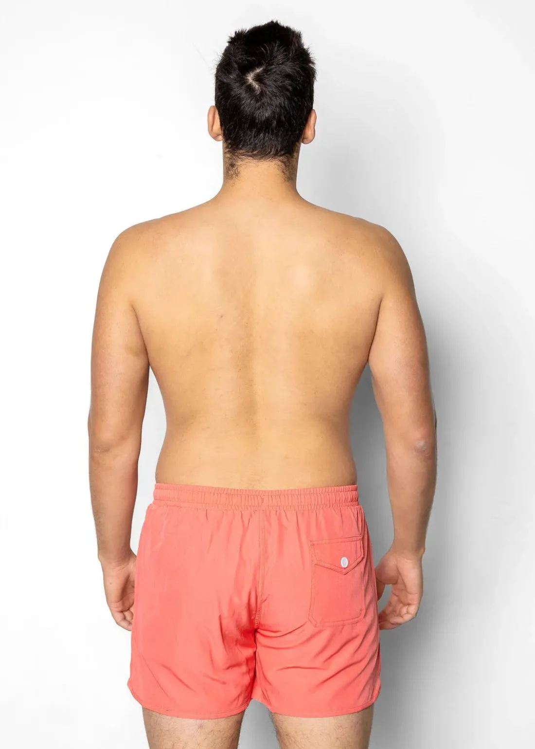 Kortni Jeane Deep Coral | Mens Retro Shorties DeepCoral Fashion