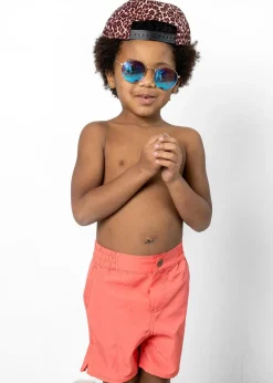 Kortni Jeane Deep Coral | Mini Boardies DeepCoral Fashion