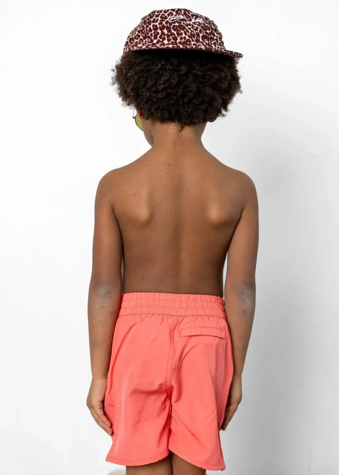 Kortni Jeane Deep Coral | Mini Boardies DeepCoral Fashion