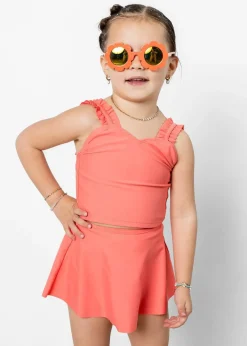 Kortni Jeane Deep Coral | Mini Detached Short Skirt DeepCoral Fashion