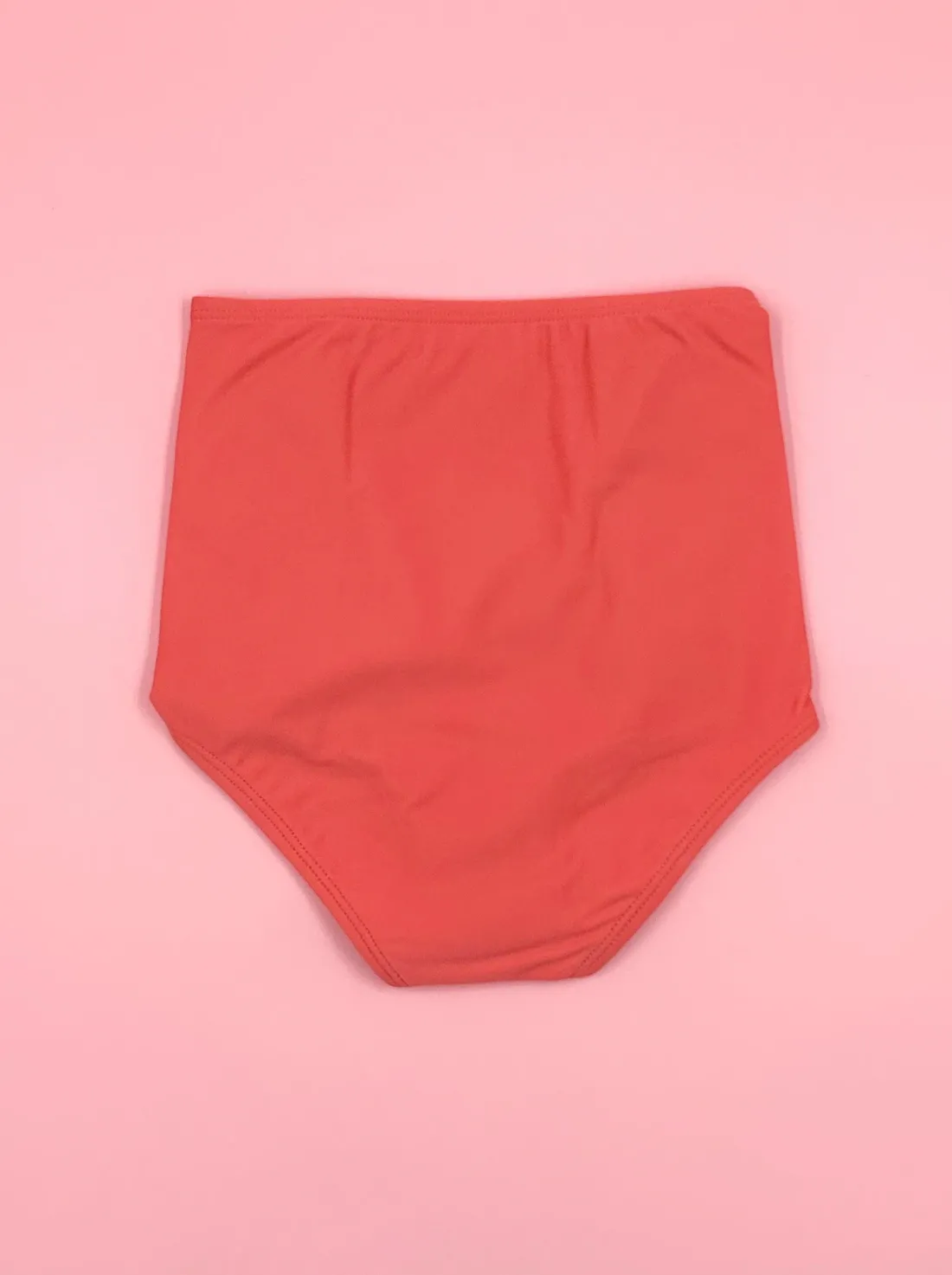 Kortni Jeane Deep Coral | Mini Down in Front Ruffle Bottoms DeepCoral Online