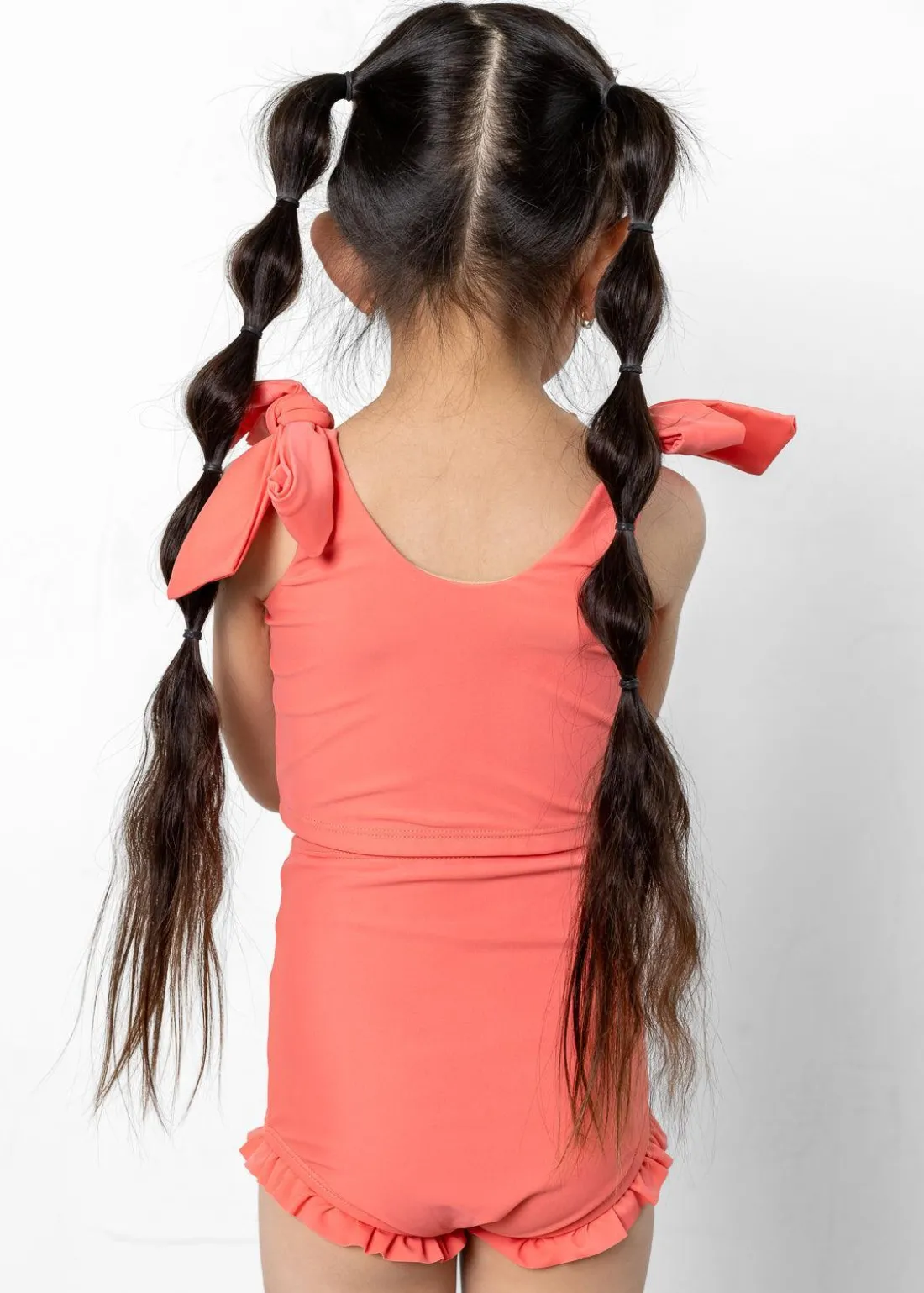 Kortni Jeane Deep Coral | Mini Knot Top DeepCoral Sale