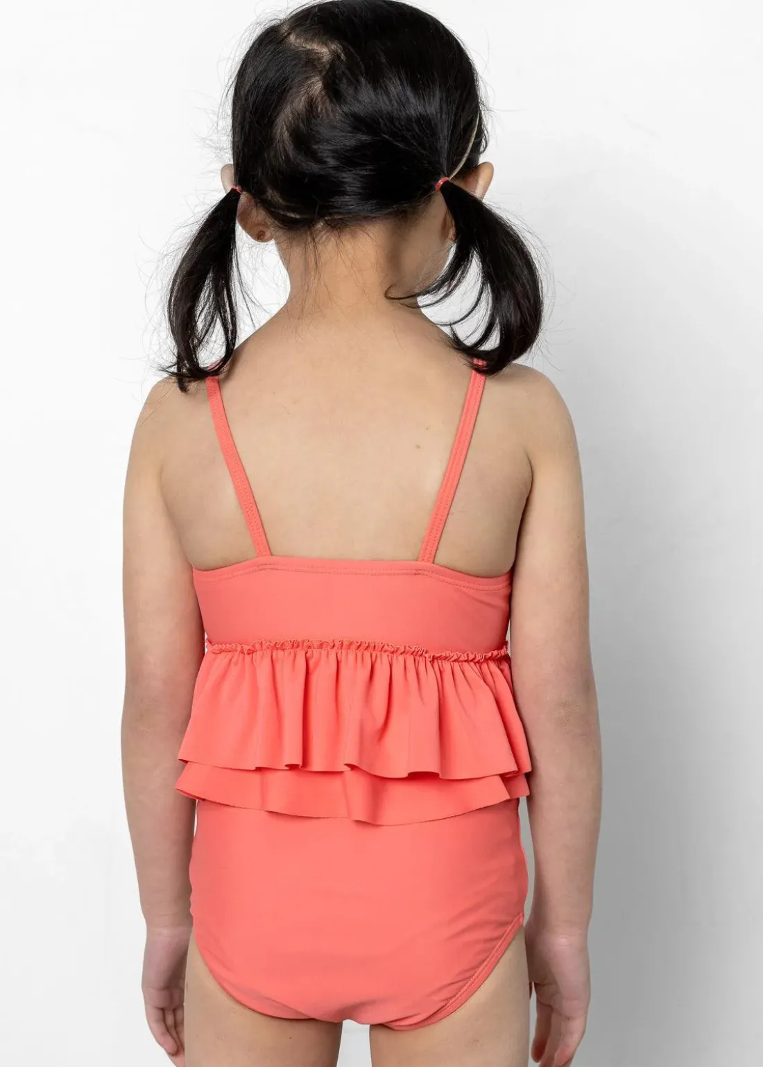 Kortni Jeane Deep Coral | Mini Peplum Bottoms DeepCoral Fashion