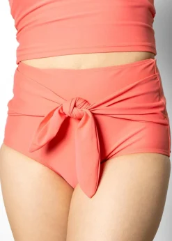 Kortni Jeane Deep Coral | Tie-Up-Front Bottoms DeepCoral Online