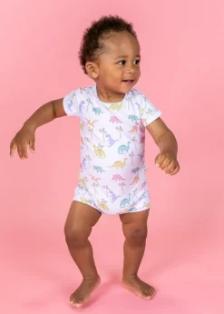 Kortni Jeane | Baby Shorties Rashguard (Unisex) Dinos Hot