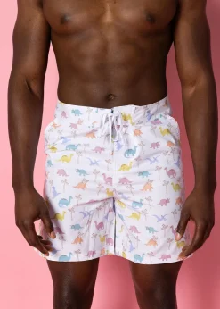 Kortni Jeane | Mens Swim Trunks Dinos Best