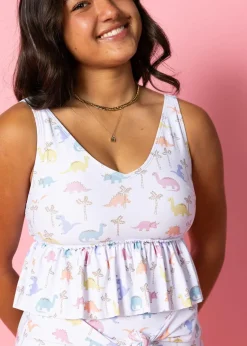 Kortni Jeane | V-Neck Top Dinos Fashion