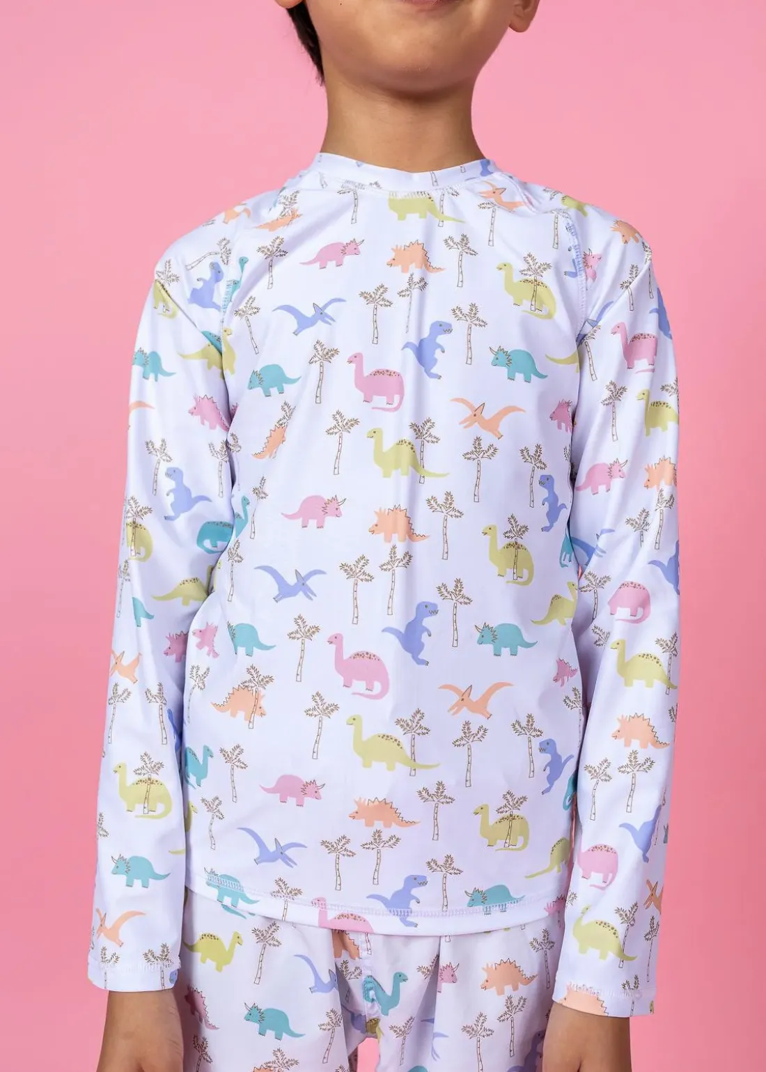 Kortni Jeane | Youth Rashguard Top (Unisex) Dinos Outlet