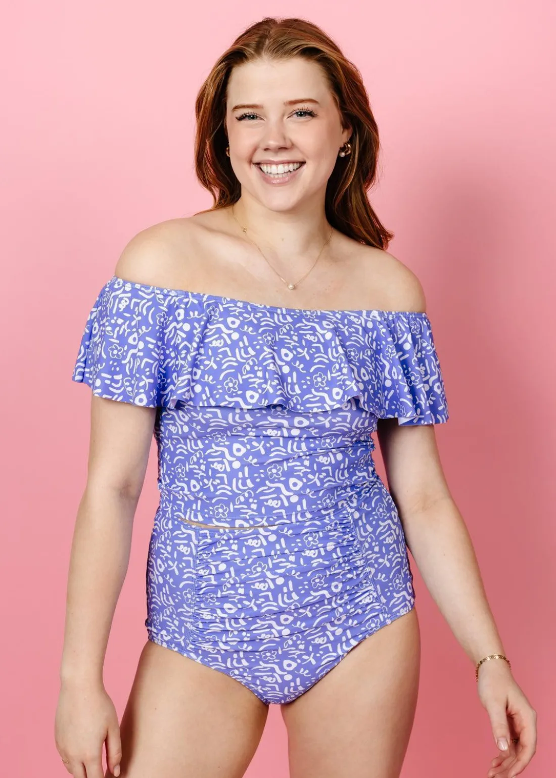 Kortni Jeane | Ruffled Around Top Doodles Fashion