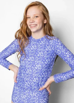Kortni Jeane | Youth Rashguard Top (Unisex) Doodles Best