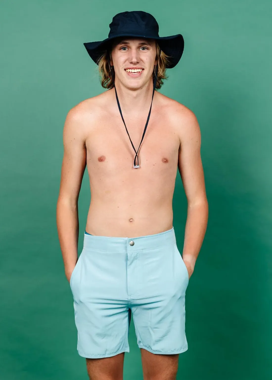 Kortni Jeane Dusty Light Blue | Mens Boardies DustyLightBlue Discount