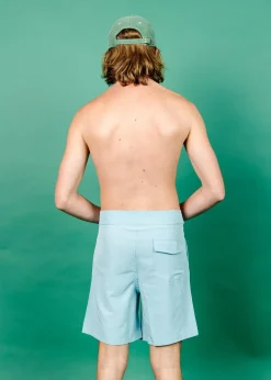 Kortni Jeane Dusty Light Blue | Mens Swim Trunks DustyLightBlue Outlet