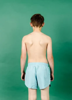 Kortni Jeane Dusty Light Blue | Youth Retro Shorties DustyLightBlue New