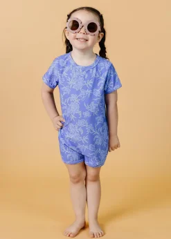 Kortni Jeane Elegant Floral | Mini Shorties Rashguard (Unisex) ElegantFloral Online