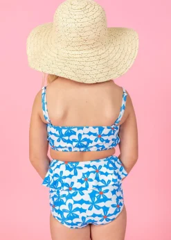 Kortni Jeane | Mini Oversized Ruffle Top Flowerworks Outlet