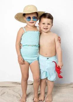 Kortni Jeane Fresh Mint | Mini Smocked Bottoms FreshMint Online