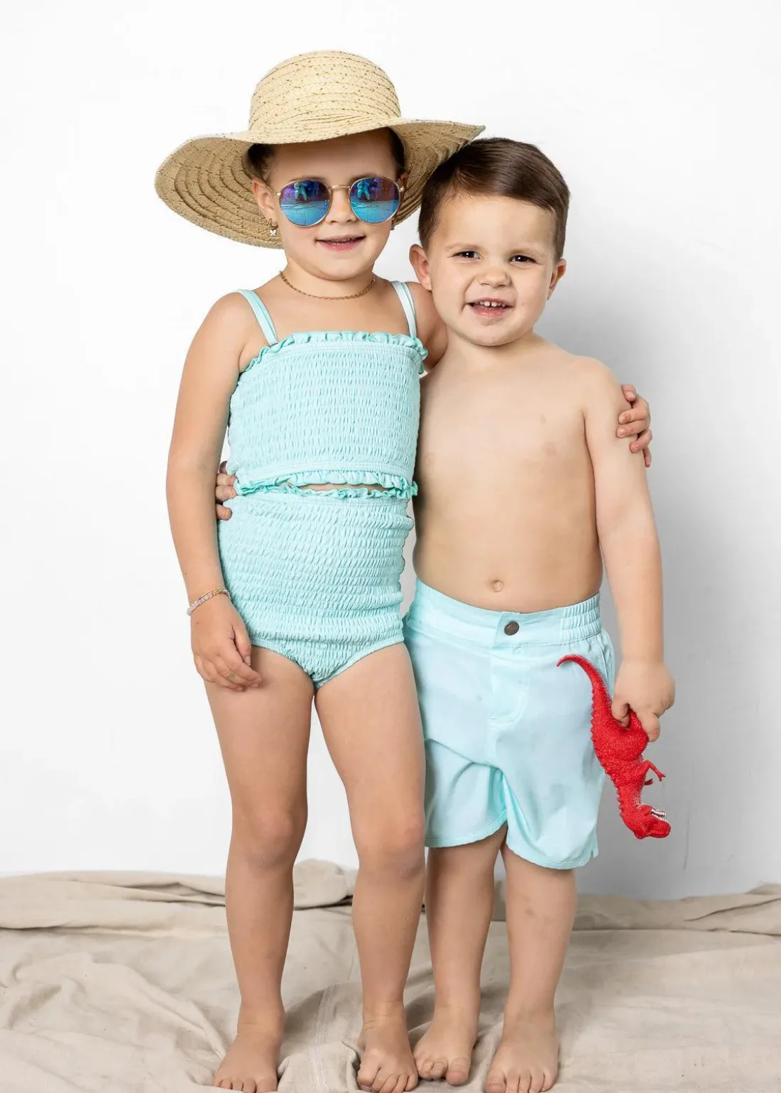 Kortni Jeane Fresh Mint | Mini Smocked Bottoms FreshMint Online