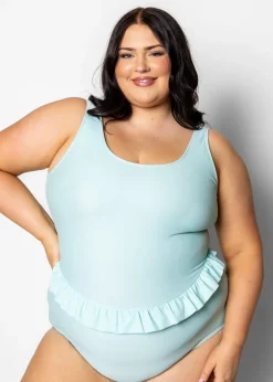 Kortni Jeane Fresh Mint | Skirted One-Piece FreshMint Sale