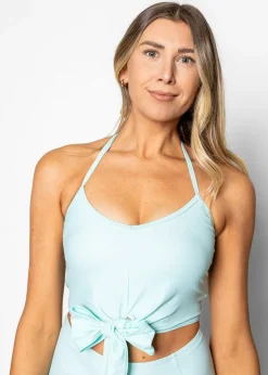 Kortni Jeane Fresh Mint | Tied-Up Top FreshMint Clearance