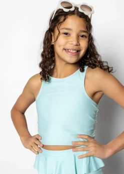 Kortni Jeane Fresh Mint | Youth Racer Back Top FreshMint Fashion