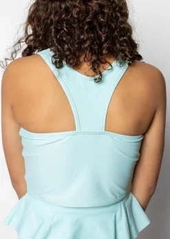 Kortni Jeane Fresh Mint | Youth Racer Back Top FreshMint Fashion