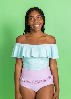 Kortni Jeane Just Lilac | Mid-Ruffle Bottoms JustLilac Discount