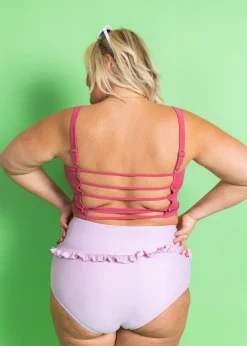 Kortni Jeane Just Lilac | Mid-Ruffle Bottoms JustLilac Discount
