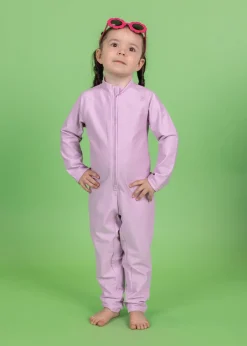 Kortni Jeane Just Lilac | Mini Rashguard One-Piece (Unisex) Sale
