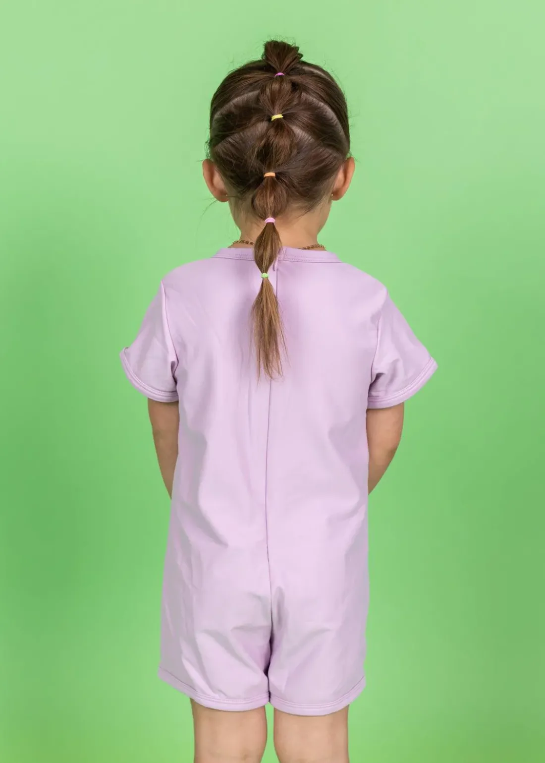 Kortni Jeane Just Lilac | Mini Shorties Rashguard (Unisex) JustLilac Hot