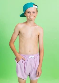 Kortni Jeane Just Lilac | Youth Retro Shorties JustLilac Hot