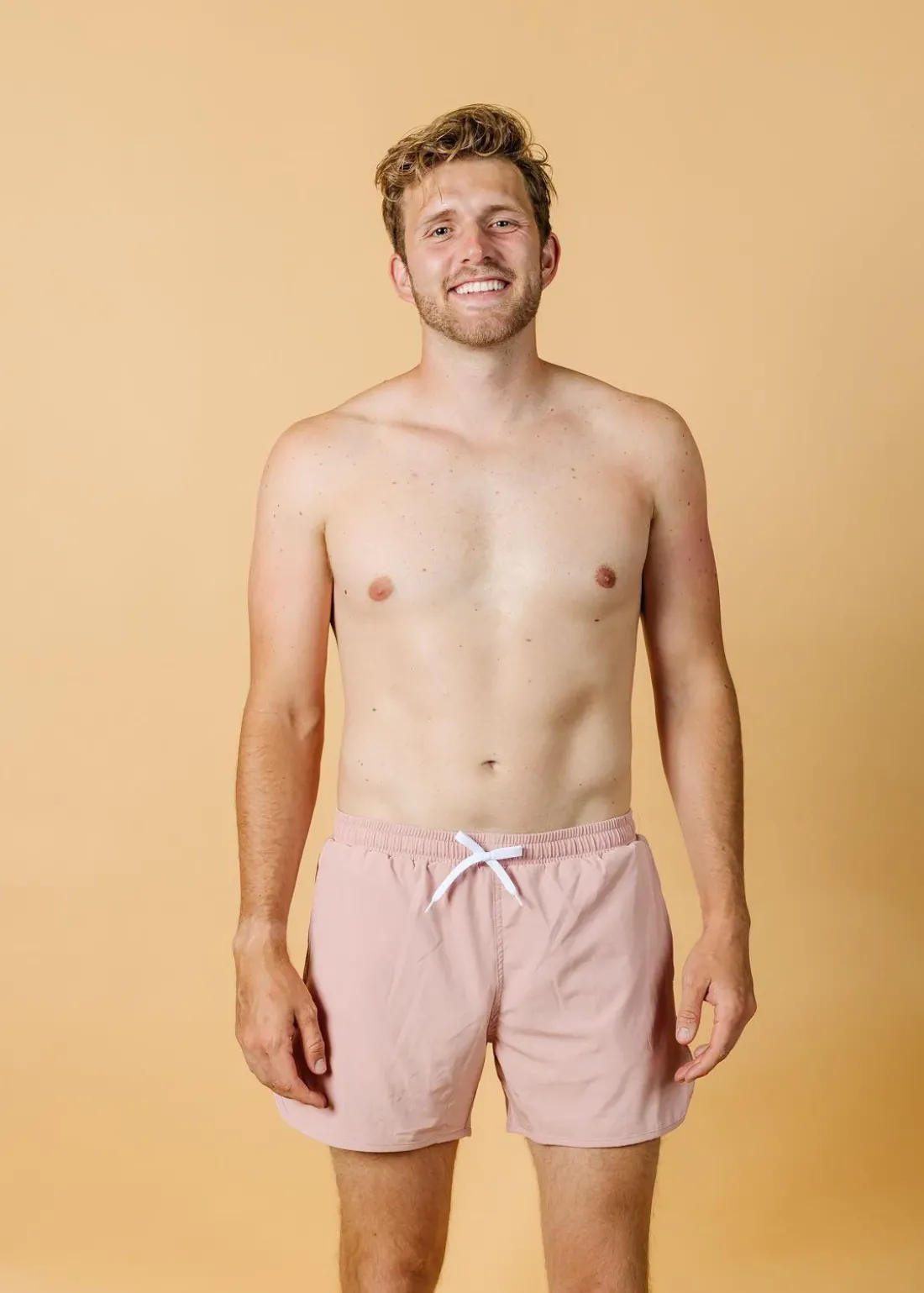 Kortni Jeane Light Mauve | Mens Retro Shorties LightMauve Hot