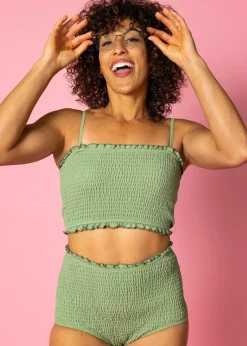Kortni Jeane Meadow Green | Bandeau Top MeadowGreen New